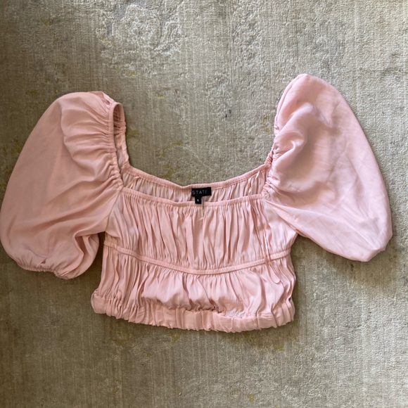 Petal Pink crop top from Revolve! - Picture 1 of 4
